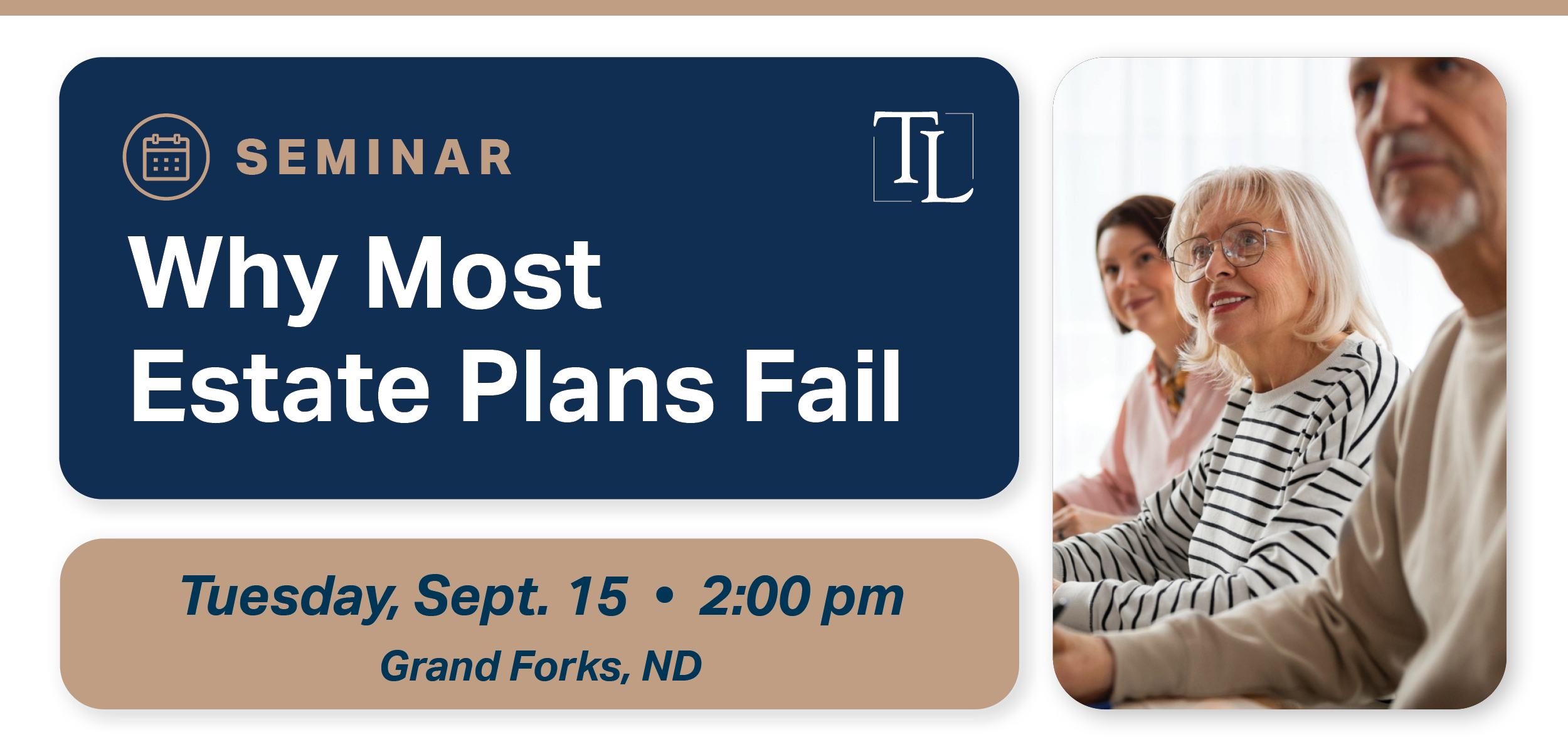 Why Most Estate Plans Fail Seminar